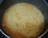 ✿野菜スープの残りで簡単スープパスタ✿作り方3写真