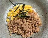 【基本】鶏そぼろ丼作り方5写真