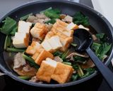 【豚バラ厚揚げと小松菜のコクうま中華あんかけ】作り方5写真