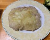 出して乗せて焼くだけ！超簡単ハンバーグ風作り方4写真