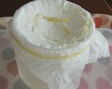 ヨーグルト風味しっとりシフォン風ケーキ作り方1写真