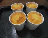 ヨーグルト風味しっとりシフォン風ケーキ作り方8写真