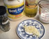 アスパラガスのにんにくクリームソースがけ作り方1写真