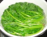 チキンのほうれん草ソース添え作り方1写真