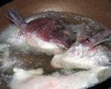 鯛アラの湯豆腐作り方2写真