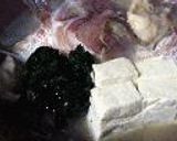 鯛アラの湯豆腐作り方3写真