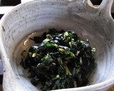 蕗（フキ）と干しエビの炊き込みご飯作り方13写真