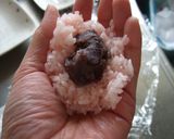 ❤簡単!桃色おはぎ❤作り方2写真