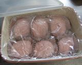 ❤簡単!桃色おはぎ❤作り方3写真