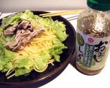 【レンジだけ】豚とキャベツのおろしパスタ作り方4写真