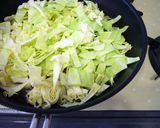 たっぷりキャベツ♡煮込みチーズハンバーグ作り方5写真