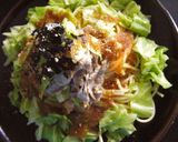 【レンジだけ】豚とキャベツのおろしパスタ作り方6写真