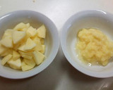 調味料要らず！さつま芋とりんごのきんとん作り方3写真