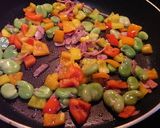 そら豆の炒めサラダ作り方4写真