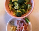 *ブロッコリーのクリームソースパスタ*作り方1写真