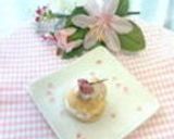 桜のホイップクリーム作り方3写真