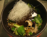 野菜ときのこのはるさめスープ作り方4写真