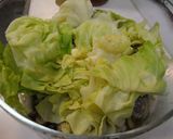 電子レンジではまぐりとキャベツの酒蒸し作り方4写真