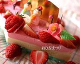 おひなまつりに♪3色レアチーズ❤作り方7写真