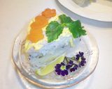 ひな祭り簡単ラブリー花＆愛のカニ押し寿司作り方14写真