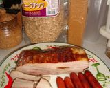 キッチンで燻製♬ベーコン・チーズetc作り方1写真