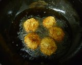 そうめん衣でえび団子　甘酢ソースで作り方4写真