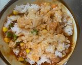 全てレンジレモン味噌デミ味オムライス弁当作り方7写真