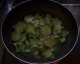 ブロッコリーの茎炒め作り方4写真