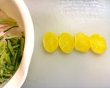 棒寒天とたくあんのやみつき中華サラダ作り方3写真
