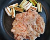 肉料理！長葱鶏もも肉の照り焼きチキン作り方9写真