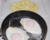 チーズｉｎハンバーグで　ロコモコ丼作り方7写真