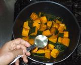 かぼちゃ煮物♪簡単レシピ・カレー味作り方4写真