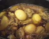 ★大根と鶏肉と卵の甘辛酢っぱ煮★作り方6写真