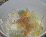 簡単!鶏団子の豆乳鍋♪作り方5写真