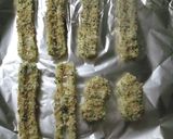 ちくわのお好み焼き風☆パン粉焼き作り方4写真