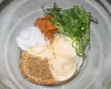 : しそ肉団子の味噌マヨネーズソース :作り方4写真