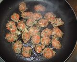 : しそ肉団子の味噌マヨネーズソース :作り方5写真