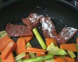 ブロッコリーの茎と牛肉で主役のおかず作り方5写真