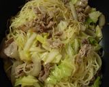 チーズが入ったおいしい焼きそば作り方4写真