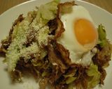 チーズが入ったおいしい焼きそば作り方7写真