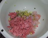 ぷっくりモチモチはんぺん餃子作り方2写真