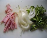 ランチに♪あっさりたらこクリームパスタ作り方1写真