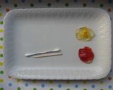 いちごプリン♪お花のデコレーションだけ♪作り方1写真