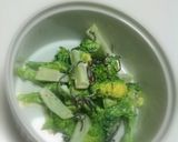 菜の花&ブロッコリーの塩昆布マヨネーズ♪作り方4写真
