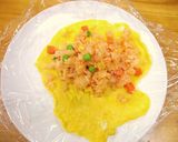 レンジdeお急ぎオムライス♬♫♬作り方4写真