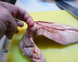 居酒屋のあん肝作り方2写真