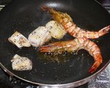 土鍋で炊く和風パエリア作り方6写真