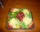 カリカリベーコンのラーメンサラダ作り方8写真