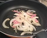 ベーコンと玉葱のカレークリームパスタ作り方5写真