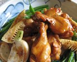 誰でも照り照り♪春味わう手羽甘辛照り煮作り方18写真